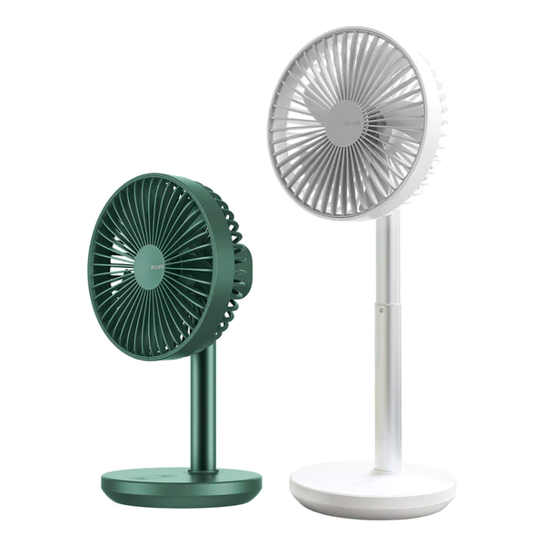 M-2026 Rechargeable Folding Desk Fan With LED Light DE